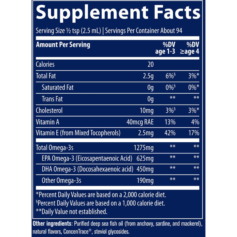 Children's Liquid Omega-3 (8 Fluid Ounces)