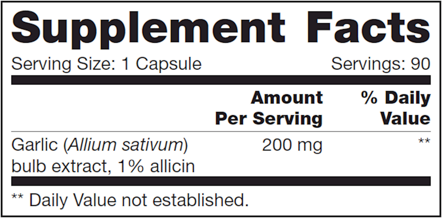Allicin SAP (90 Capsules)-Vitamins & Supplements-Nutritional Fundamentals for Health (NFH)-Pine Street Clinic