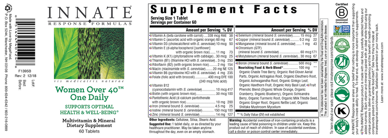 Women Over 40 One Daily (60 Tablets)