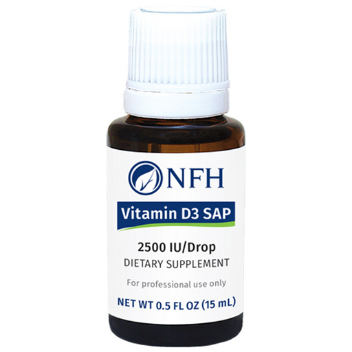 Vitamin D3 SAP (2500 IU) (15 mL Liquid)-Vitamins & Supplements-Nutritional Fundamentals for Health (NFH)-15 mL Liquid-Pine Street Clinic