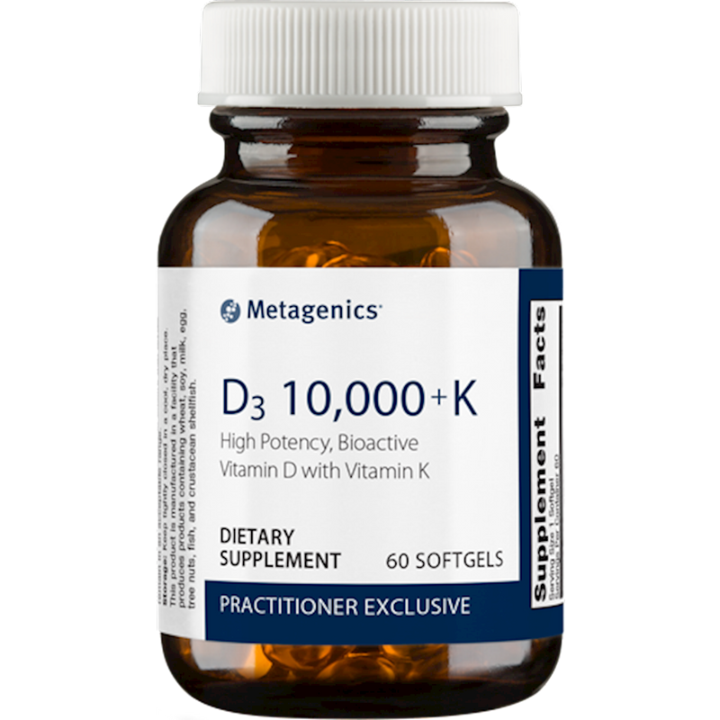 D3 10,000 + K (60 Softgels)