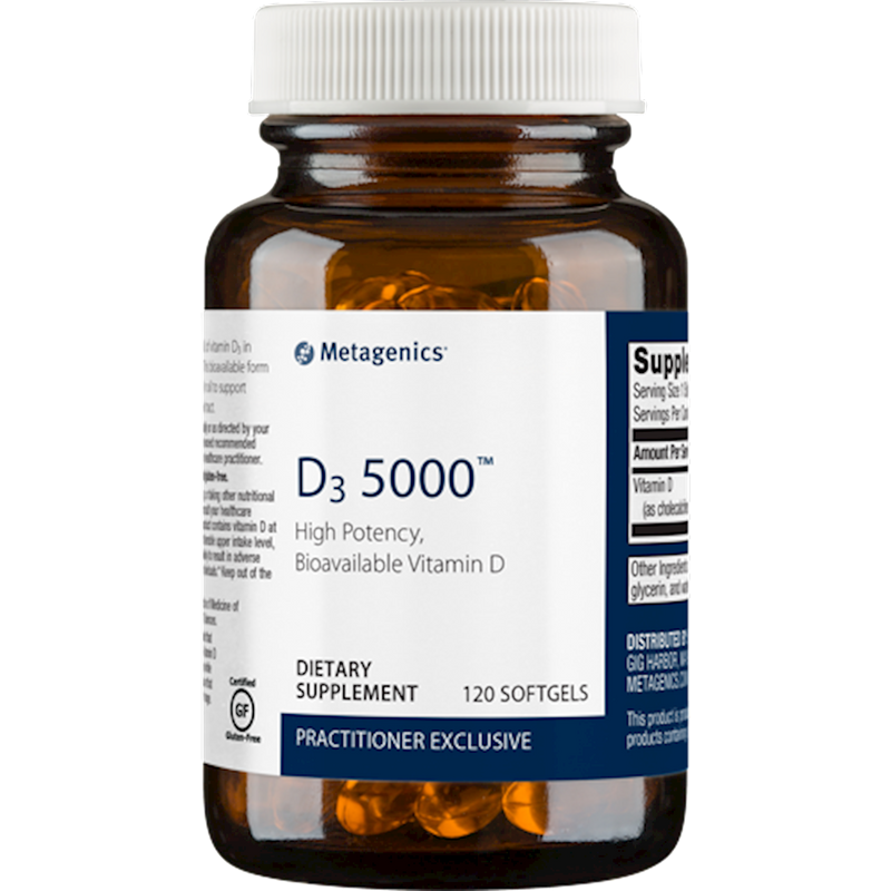 D3 5000 IU (120 Softgels)