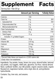 StandardBar®-Soy Almond Crunch, 18 1.75 oz. (50 g) Bars