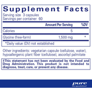 Glycine (180 Capsules)