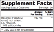 Rhodiola SAP (60 Capsules)