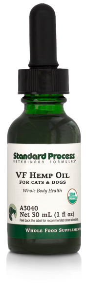 VF Hemp Oil Liquid-Organic, 30 mL (1 fl oz)