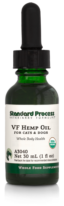 VF Hemp Oil Liquid-Organic, 30 mL (1 fl oz)