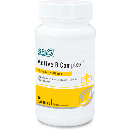 Klaire Labs - SFI Health - Active B Complex (60 Capsules) - 