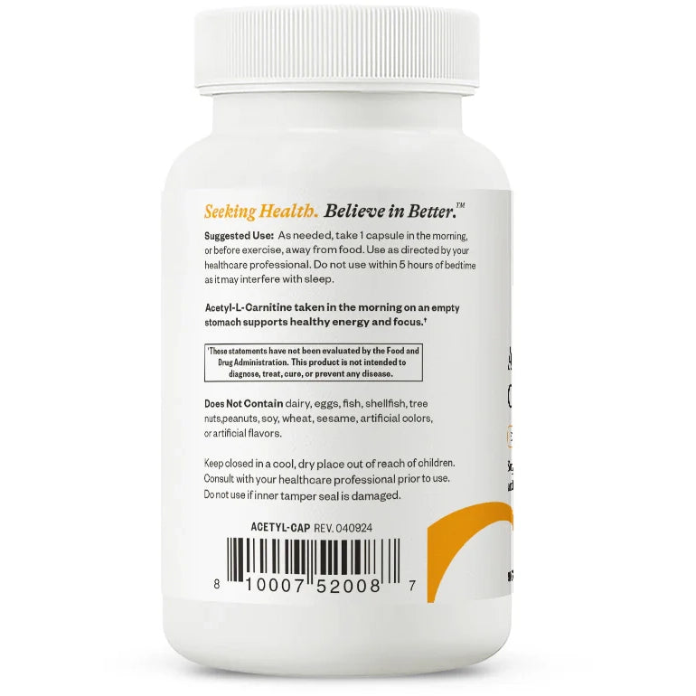 Acetyl-L-Carnitine (90 Capsules)