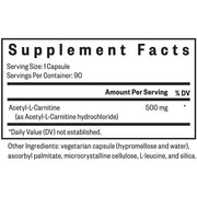 Acetyl-L-Carnitine (90 Capsules)