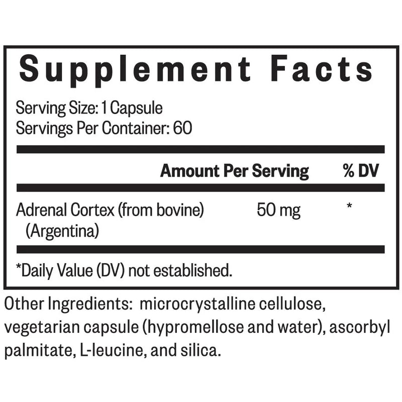 Adrenal Cortex (60 Capsules)