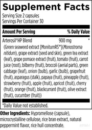 Arterosil HP (60 Capsules) Supplement Facts