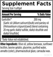 Allicillin (60 Softgels) Supplement Facts