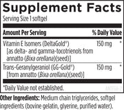 annatto-e-gg (60 Softgels) Supplement Facts