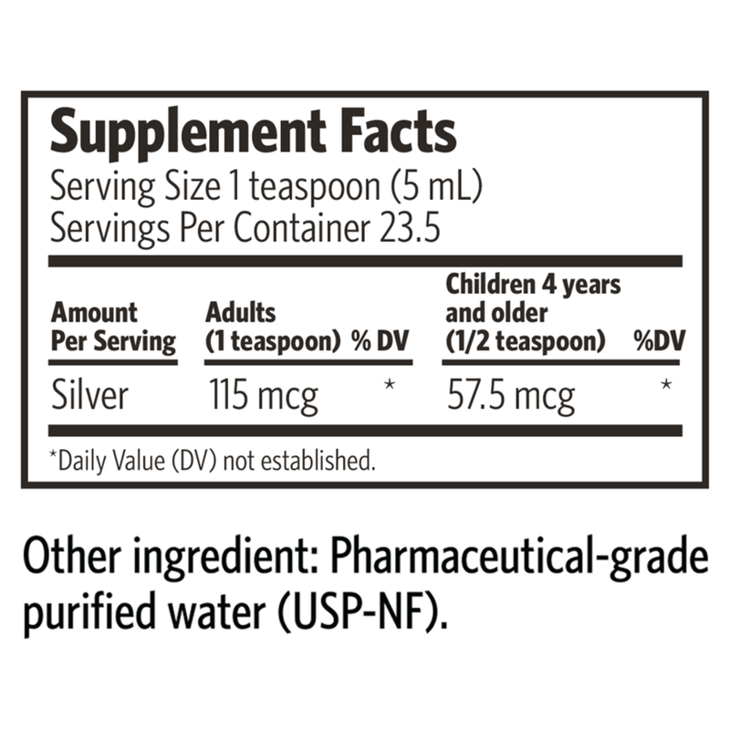 Professional Bio-Active Silver Hydrosol
