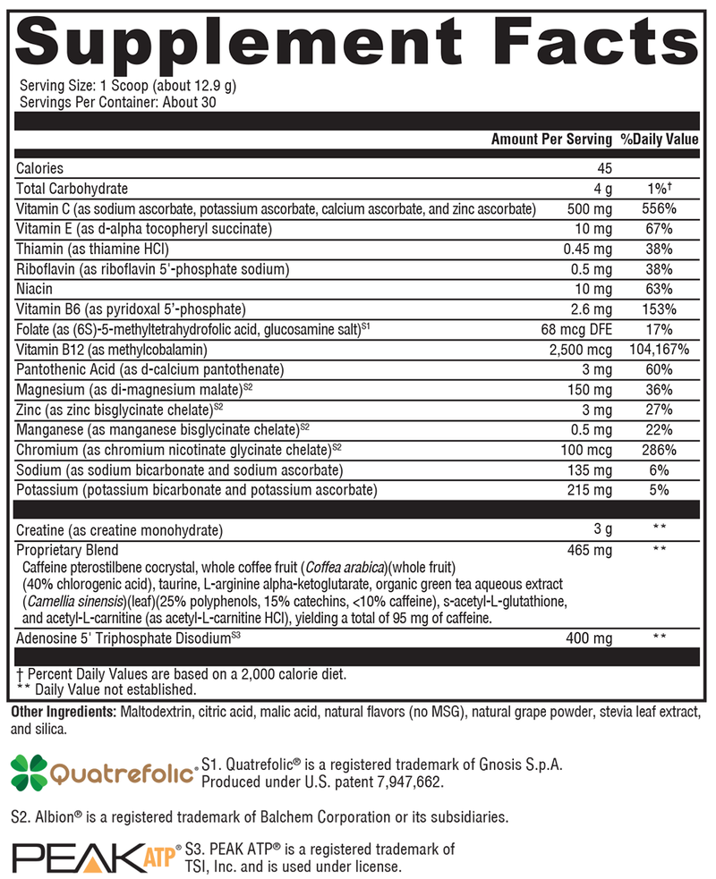 ATP Ignite Workout Mixed Berry (30 Servings)