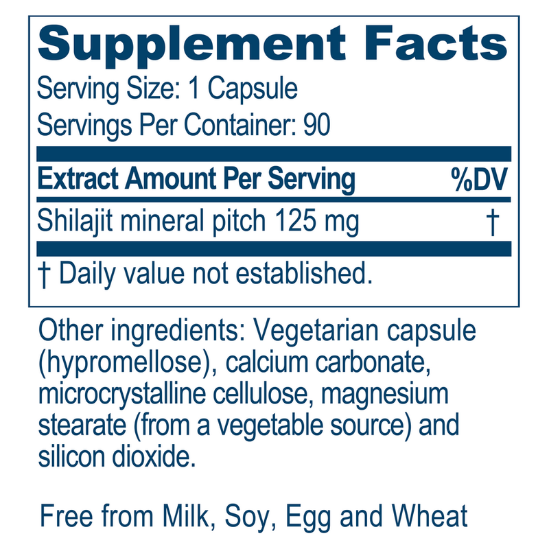 Shilajeet Mumiyo (90 Capsules)