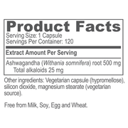 Ashwagandha/Vet Care Product (120 Capsules)