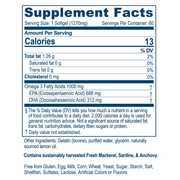 High Omega-3™ Fish Oil (60 Softgels)