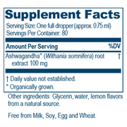 Adult Ashwagandha Drops (60 ml)