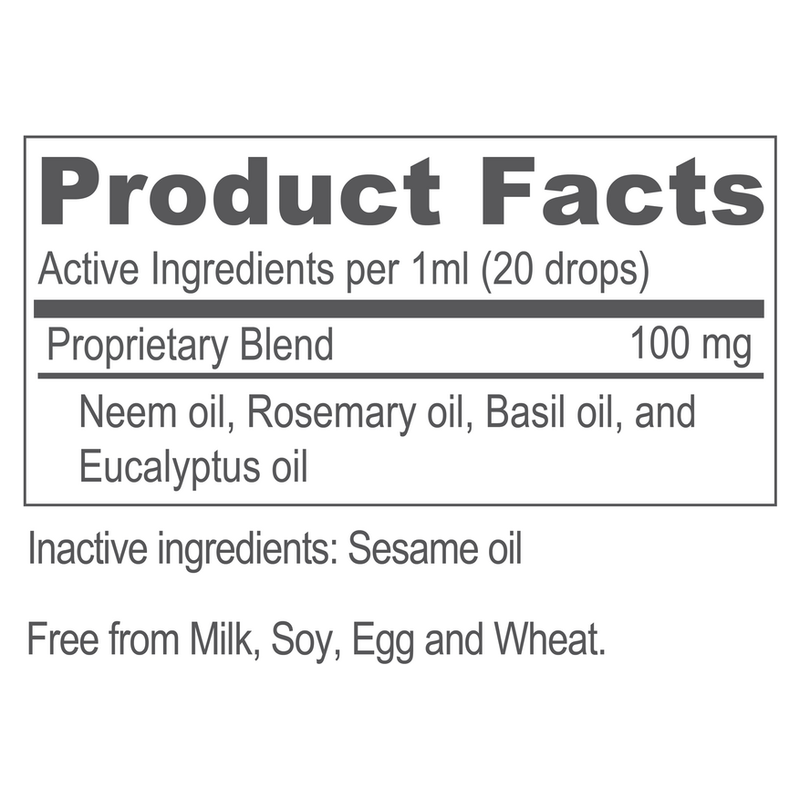 Pet Neem Ear & Skin Topical Drops (2 oz)