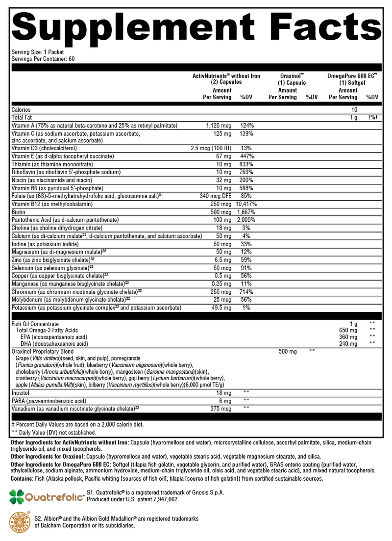 ActivEssentials (60 Packets)