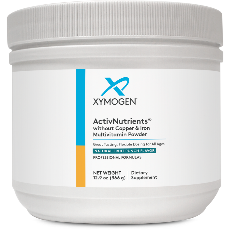 ActivNutrients without Copper & Iron Multivitamin Powder Fruit Punch (60 Servings)