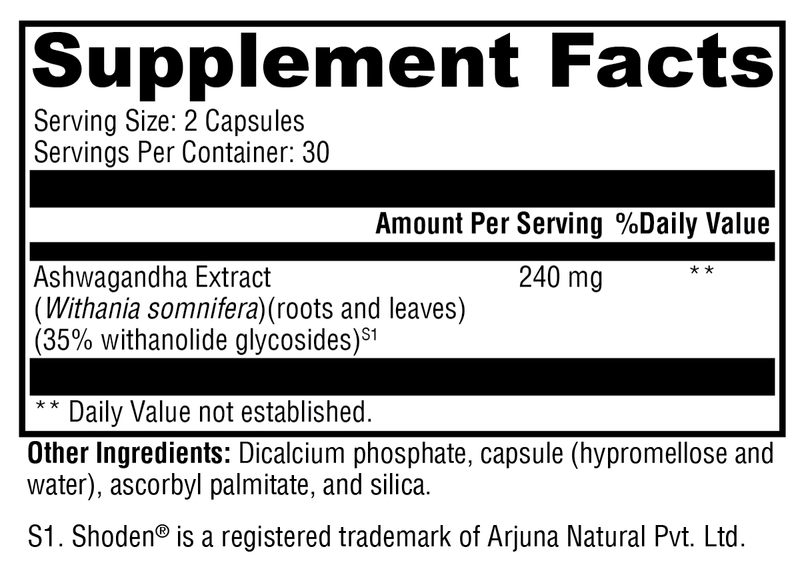 Ashwagandha 35 (60 Capsules)