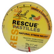 RESCUE Pastilles Orange & Elderflower (35 Lozenges)