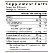 RESCUE Plus Mood & Stress Support Gummies Orange (60 Gummies)