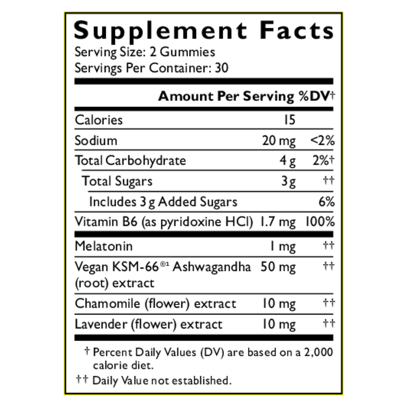 RESCUE Plus Sleep & Stress Support Gummies Blueberry (60 Gummies)