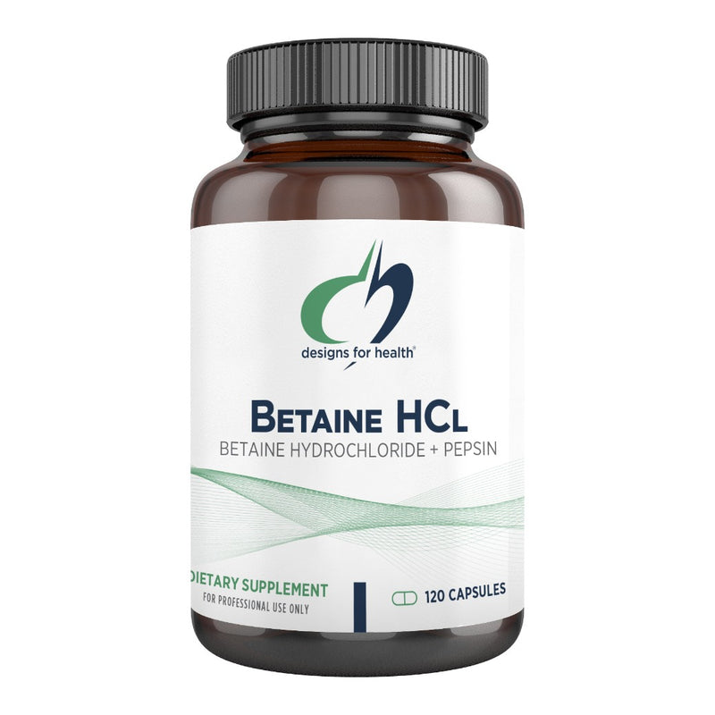 Betaine HCl (120 Capsules)