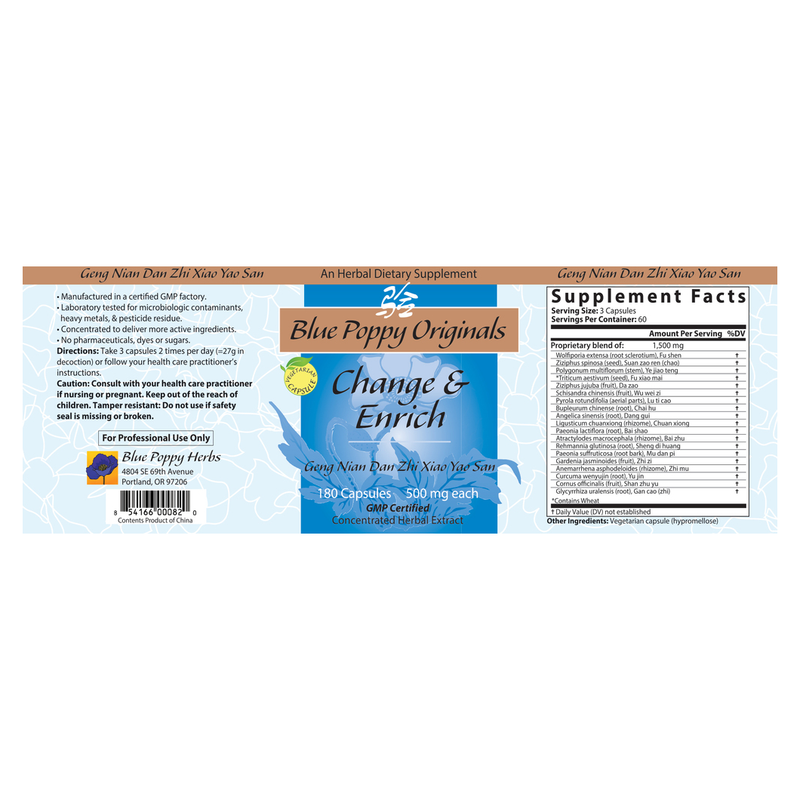 Change & Enrich (180 Capsules)