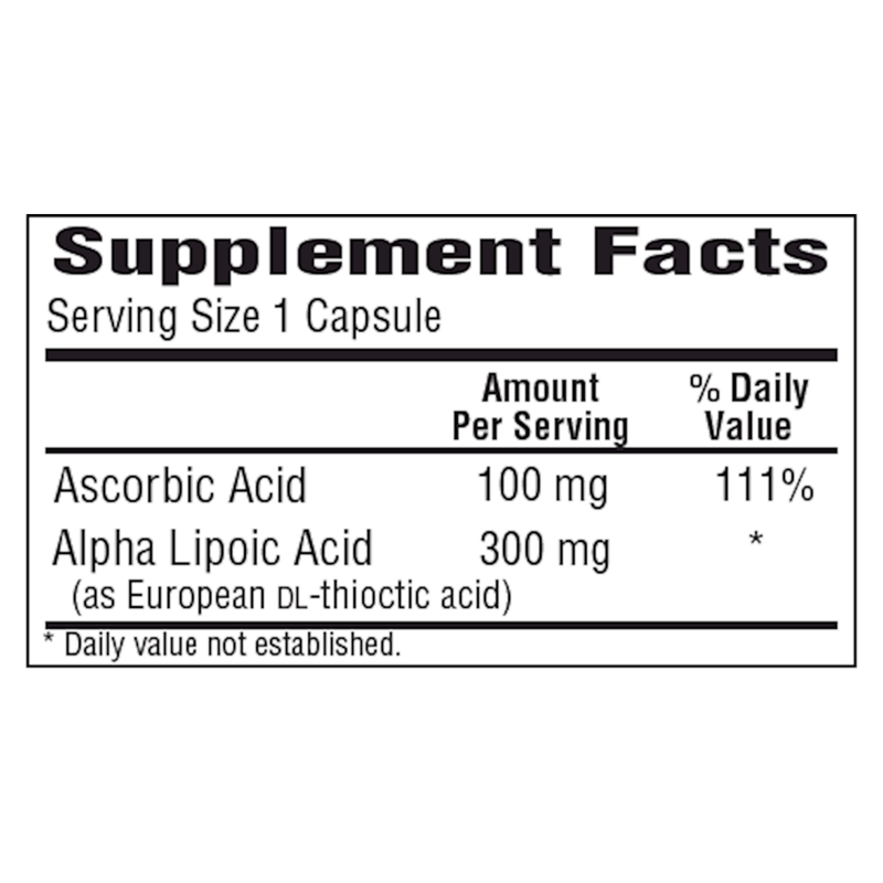Lipoic 300mg (100 Capsules)