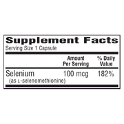 Se-100 (Seleno-Methionine) (100 Capsules)