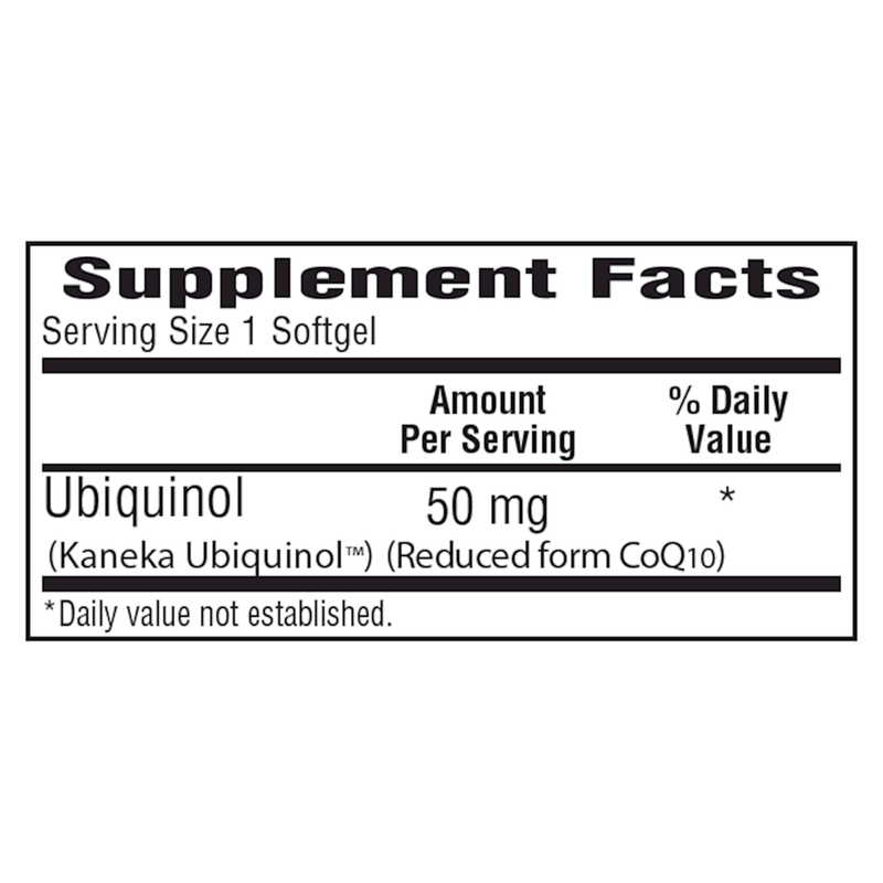 Ubiquinol (90 Softgels)