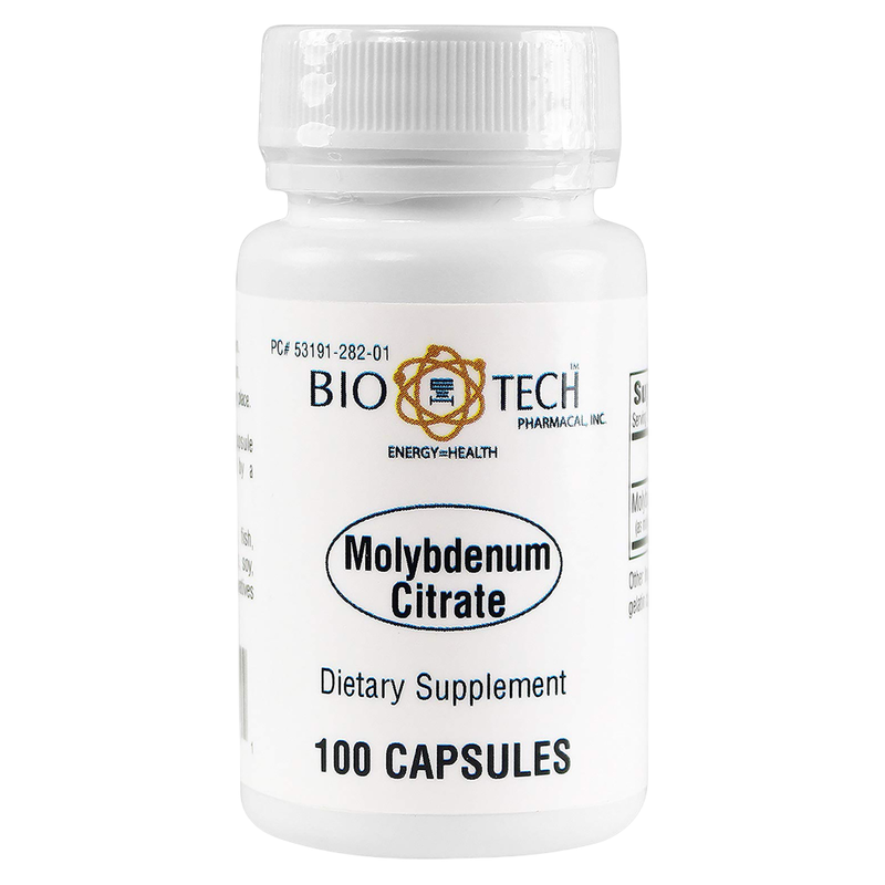 Molybdenum Citrate 30mcg (100 Capsules)