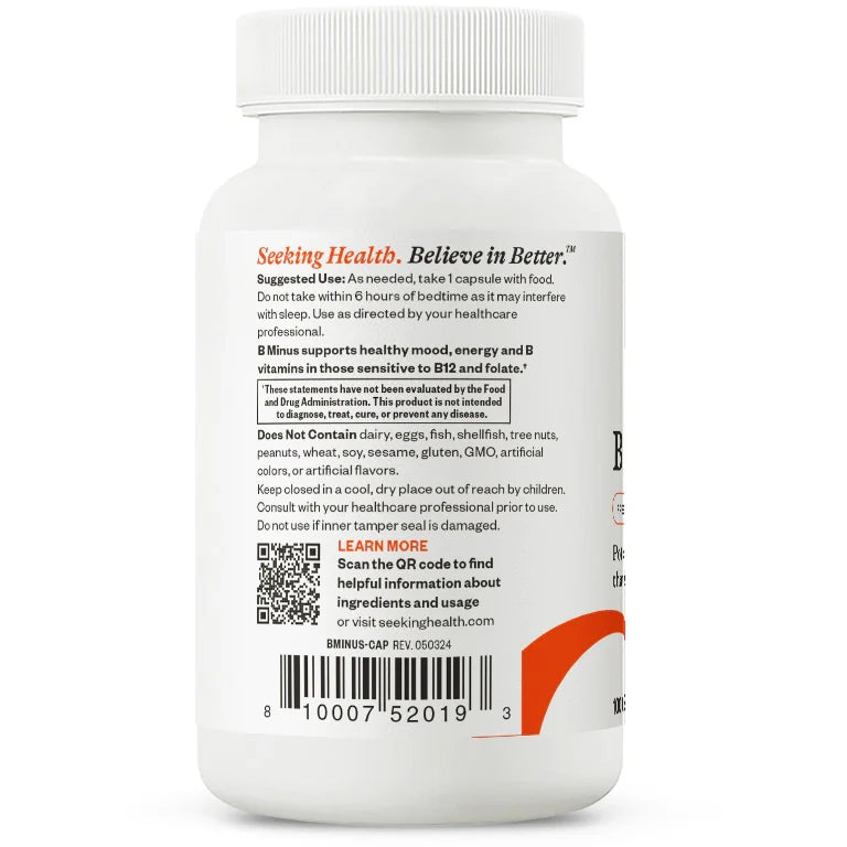 B Minus (100 Capsules)