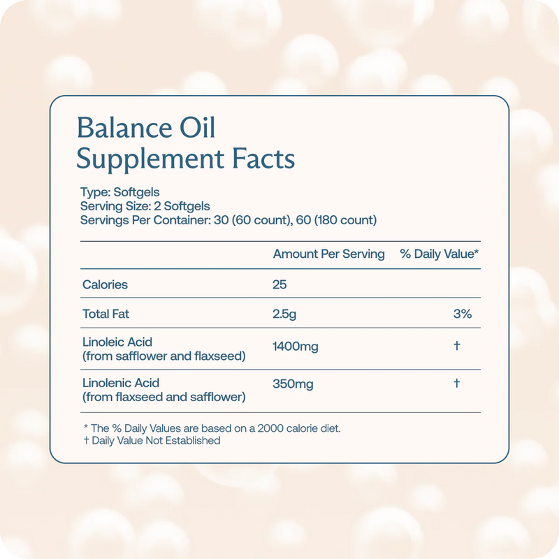 BodyBio Balance Oil
