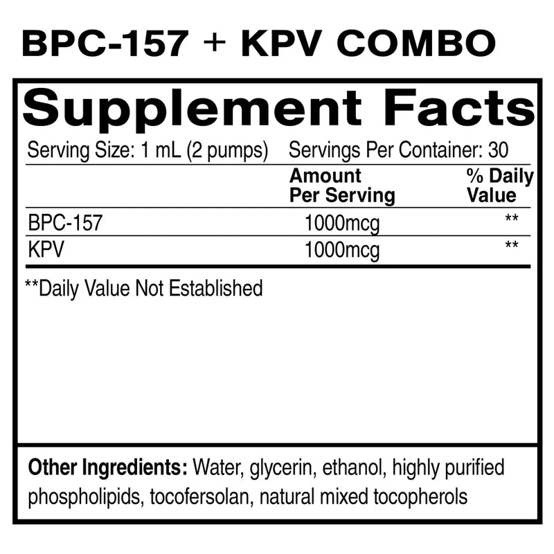 BPC-157 + KPV (30 Milliliters)