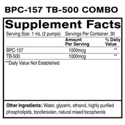 BPC-157 + TB-500 (30 Milliliters)