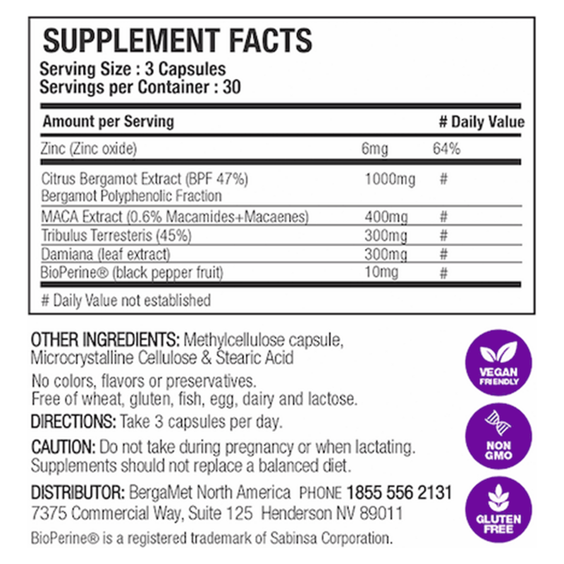 BergaMet HerHeart (90 Capsules)