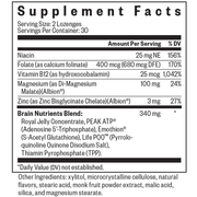 Brain Nutrients (60 Lozenges)
