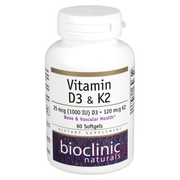 Vitamin D3 & K2 (60 Softgels)