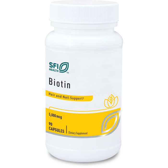 Biotin (5000 mcg) (90 Capsules)