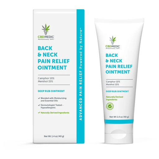 Back & Neck Pain Relief Ointment (1.4 Ounce) (40 Grams)