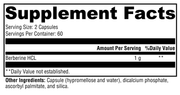 Berberine (120 Capsules)