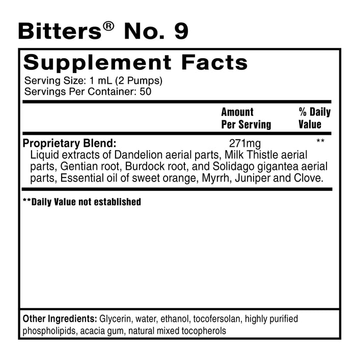 Dr. Shade’s Bitters No. 9 (50 ml)