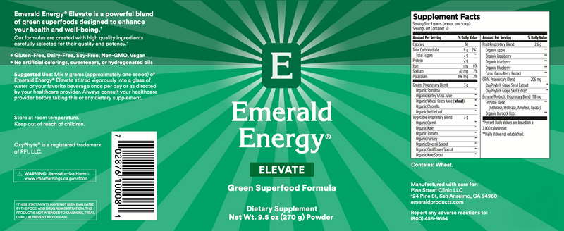 Emerald Energy® Elevate (270 Grams)