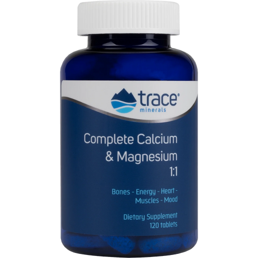 Complete Cal/Mag 1:1 (120 Tablets)-Vitamins & Supplements-Trace Minerals-Pine Street Clinic